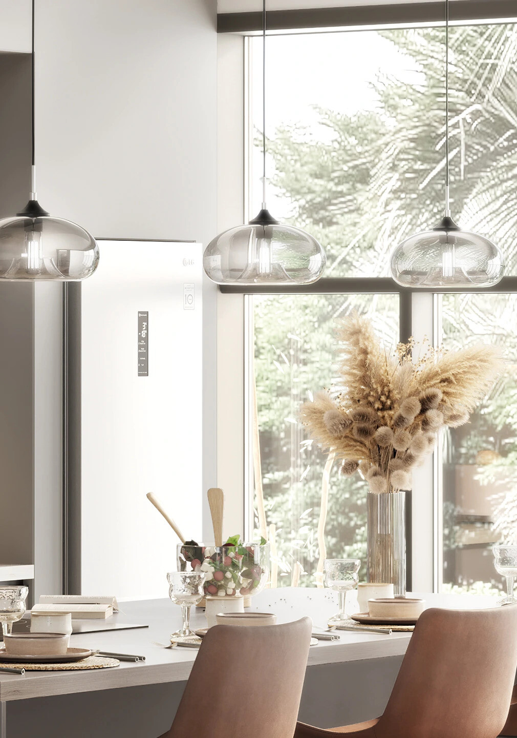 OSLO Gris Terre et Brun Cachemire